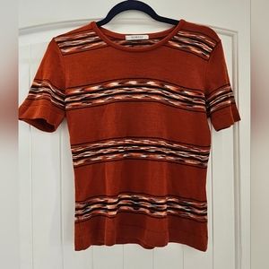 George tribal print top